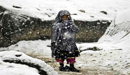 16 displaced children die in a cold wave in Iraq